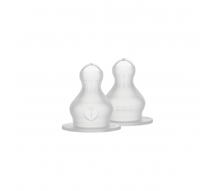 Bibs Tetina de Silicona Flujo Rapido 2 unidades
