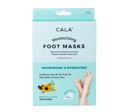 Cala Mascarilla Hidratante P/ Pies 3 Unidades
