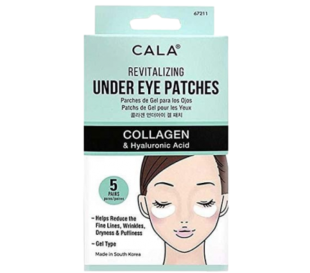 Cala Parches de Gel  P/ Ojos Colageno 5 Piezas