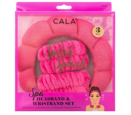 Cala Set de Diadema + Muñeca de Spa Rosa 