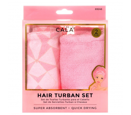 Cala Set de Toallas Para El Cabello 69246