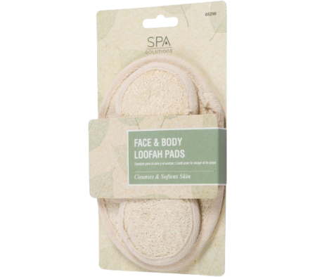 Cala Esponja Exfoliante p/ Cara y Cuerpo 3 piezas