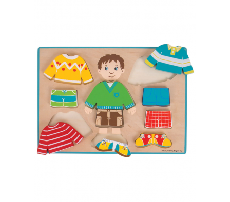 BigJigs Rompecabezas de Vestir Niño