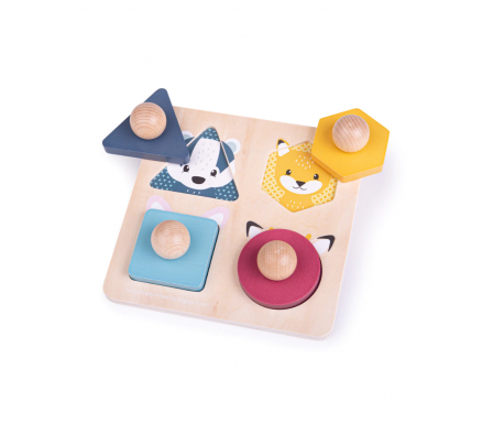 BigJigs Rompecabezas de Animales del Bosque