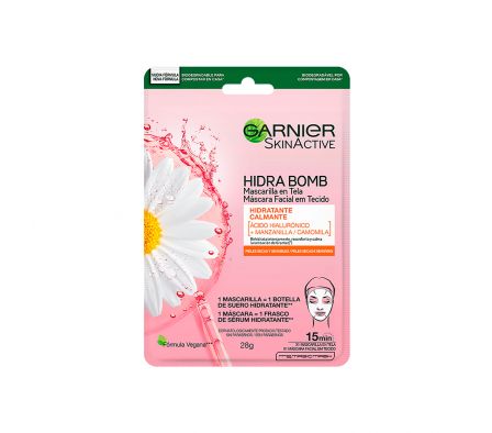 Garnier Mascarilla Facial Bomba Hidratante 28gr