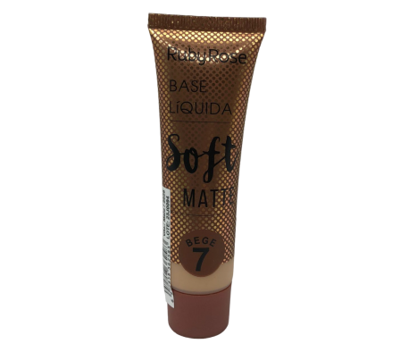 RubyRose Base Liquida Soft Matte Beige 7