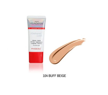 Phoera Base Natural Look Waterproof Buff Beige