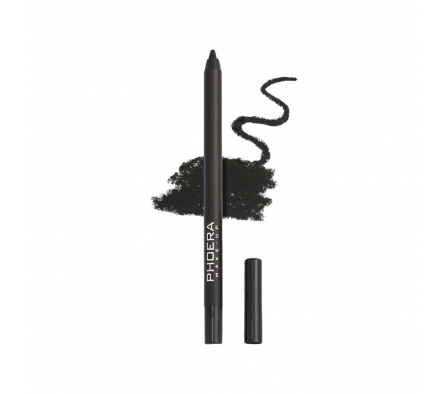 Phoera Lápiz Delineador de Ojos Swan Black