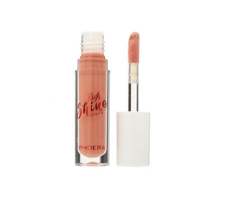 Phoera High Shine Lip Gloss Nude 107