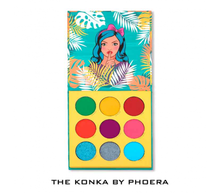 Phoera Paleta de Sombras The Konka