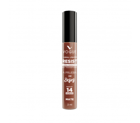 Vogue Labial Liquido Resist Calida 3ml