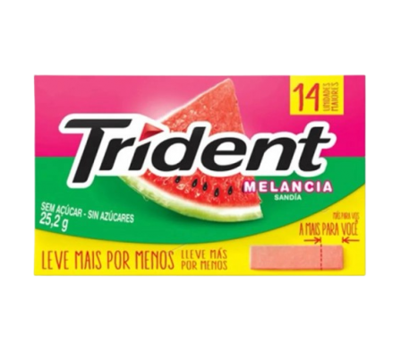 Trident Chicle Sandia 25gr