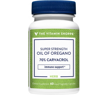 Vitamin Shoppe Super Oil Of Oregano 60 Cápsulas