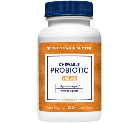 The Vitamin Shoppe Chewable Probiotic 2Bil 100 Tab
