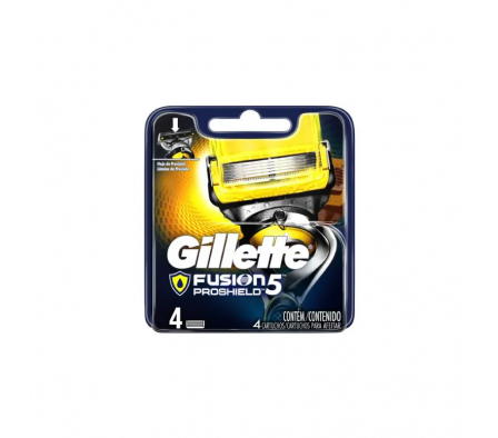 Gillette Fusion Cartuchos P/ Afeitar Proshield 4U