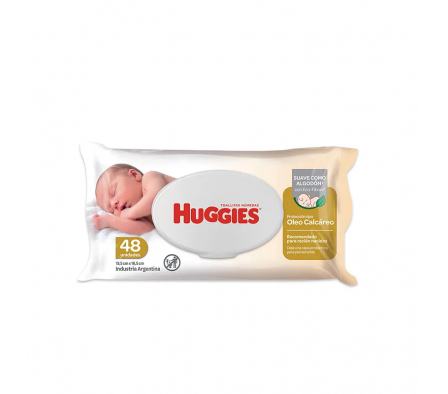 Huggies Toallita Humeda Oleo Calcareo 48 Unidades 