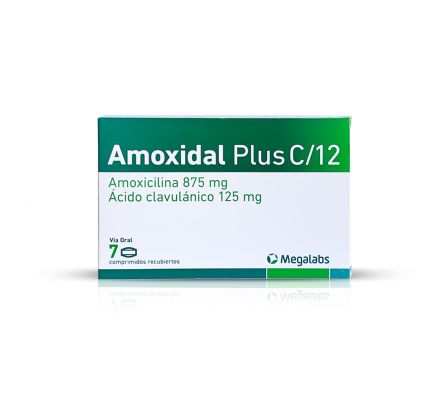 Amoxidal Plus C/12 - 7 Comprimidos Recubiertos