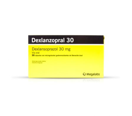 Dexlanzopral 30 - 30 Cápsulas Gastrorresistentes
