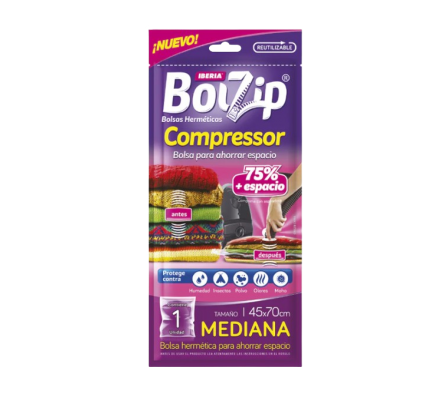 Bolzip Bolsas Hermeticas Mediano 17x14