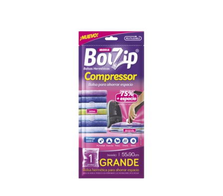 Bolzip Bolsas Compress Grandes 55x90 1 Unidad