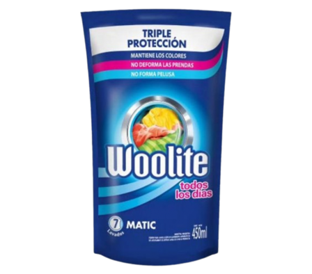 Woolitte Jabon Liquido Todos Los Dias 450ml 