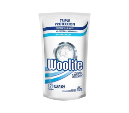 Woolite Jabon Liquido Extra Blanco 450ml