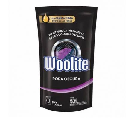 Woolite Jabon Liquido Ropa Oscura Dp 450 ml