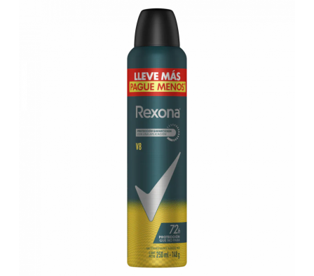 Rexona Desodorante Aerosol V8 250ml