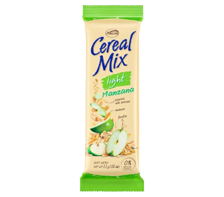 Cereal Mix Barra de Cereal Manzana Light 23gr
