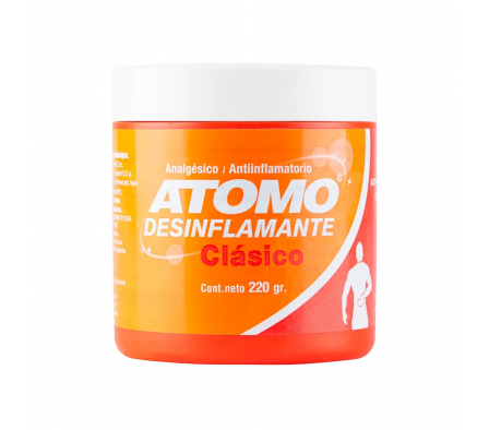 Atomo Desinflamante Clásico - Pomo de 220 gr