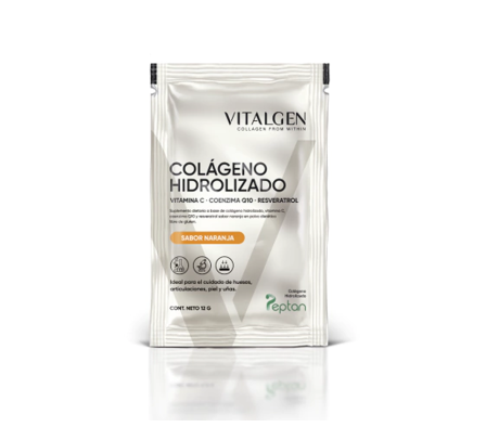 Ena Vitalgen Colageno Hidrolizado Naranja 15 Sobre