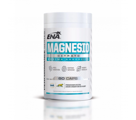 Ena Citrato de Magnesio - 60 Capsulas