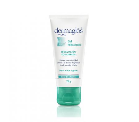 Dermaglos Gel Facial Hidratante Piel Mixta 70gr