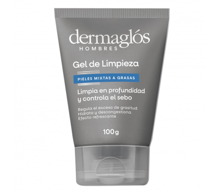 Dermaglos Hombres Gel de Limpieza x 100 g