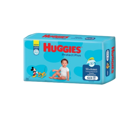 Huggies Pañal Protect Plus G Jumbo 36 Unidades
