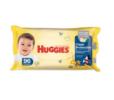 Huggies Toallitas Humedas Clasico Cotid. 96 Unid