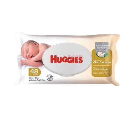Huggies Toallitas Humedas Oleo Calcareo 48 Unidade