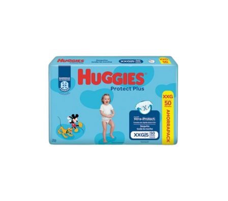 Huggies Pañal Protect Plus XXG 50 Unidades