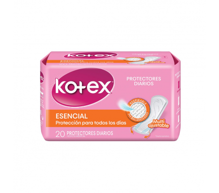 Kotex Protectores Diarios Classic 20 Unidades.