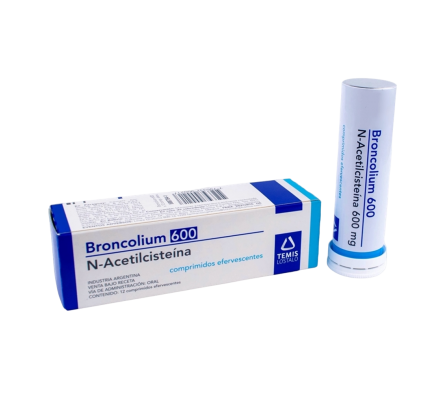 Broncolium 600 - 12 Comprimidos Efervescentes