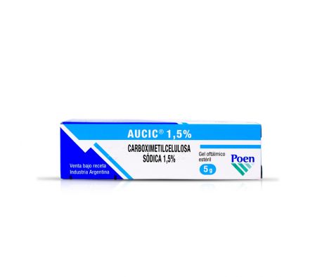 Aucic 1,5% Gel oftálmico estéril 5 g