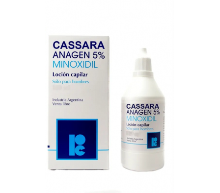 Cassará Anagen 5% Minoxidin Loción Capilar 100ml
