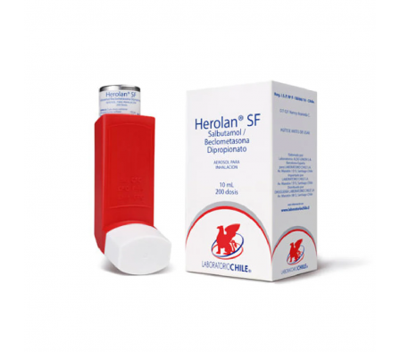 Herolan SF Inhalador 10 ml (200 Dosis)