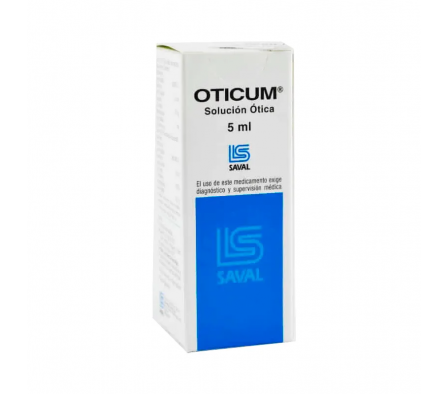Oticum - Frasco de 5 ml