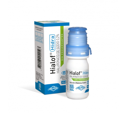 Hialof Hidra Hialuronato de Sodio 0,2% Solucion Of