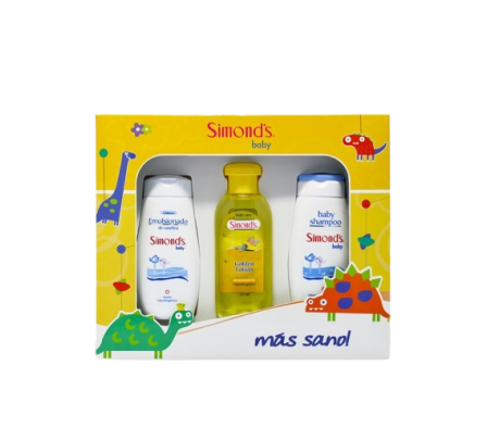 Simonds Baby Pack Amarillo: Emulsionado + Colonia 