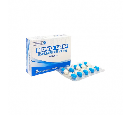 Novo Grip Oseltamivir 75 mg - Caja de 10 Capsulas