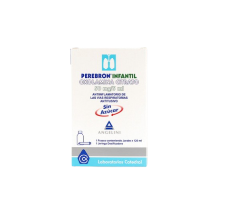 Perebron Infantil Oxolamina Citrato 50mg/5ml 120ml