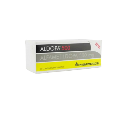 Aldopa ® Alfametildopa 500 mg - Caja de 30 comprim