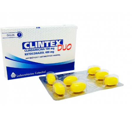 CLINTEX DUO CAJA X 7 OVULOS